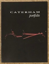 CATERHAM SUPER SEVEN Car Sales Brochure 1992/93 HPC K-Series GTS Super Sprint