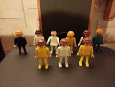 Lot de 9 playmobil de 1974