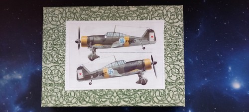 Maquette avion fokker xxi - maquette,