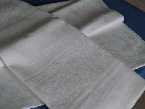 Service serviettes nappe - 12,
