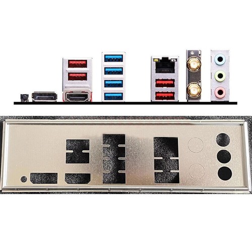 Shield backplate for msi - i/o,