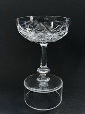BACCARAT 1 COUPE A CHAMPAGNE #10 CRISTAL MODÈLE HARFLEUR VERRE GLASS CRYSTAL VIN