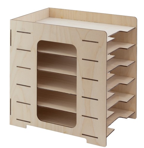 Trieur documents bois - , 32x23