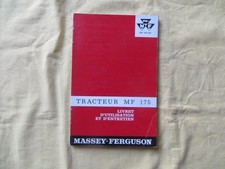 Tracteur MASSEY FERGUSON 175 -