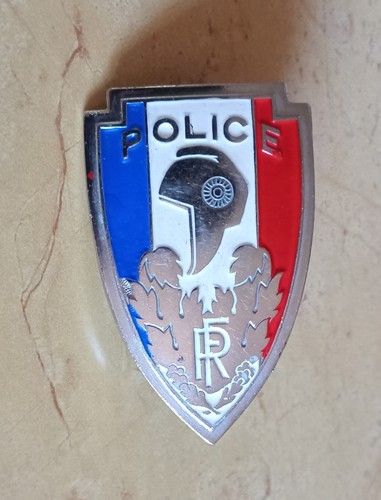 Insigne casque police - casque,