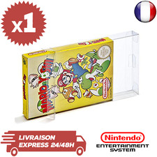 1 Boitier de Protection Crystal Box pour Jeux Nintendo NES en Boite 0,3mm Neuf