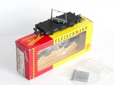 FLEISCHMANN HO 1453 N, FLAT RANCHER WAGON WITH SWIVEL TRAY, PART TRANSPORT