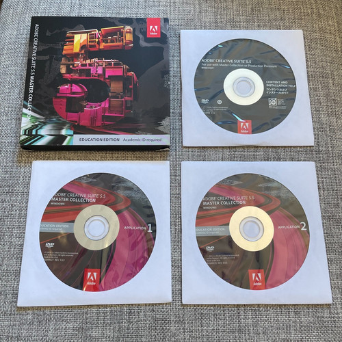 Adobe cs5 master collection - adobe, cs5.5
