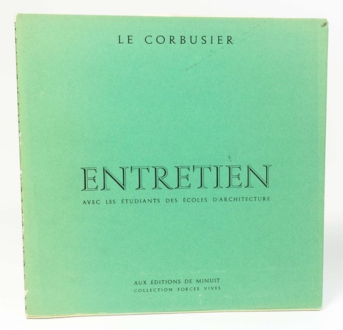 Corbusier entretien avec - corbusier,