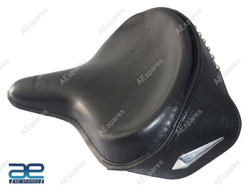 Selle solo noire pour harley - solo,