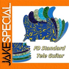JakeSpecial – Left-Handed 62' Telecaster Pickguard with Colors