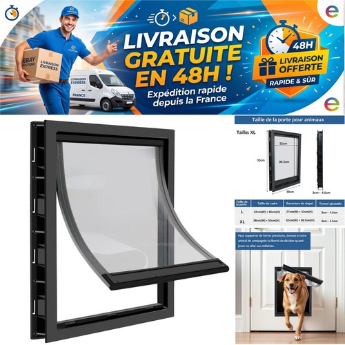 Ceesc chatière pour chien - ceesc, xl