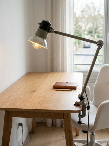 Ancienne lampe atelier - d'atelier, /