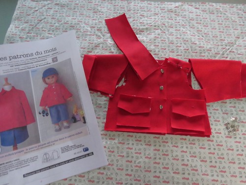Kit vêtement poupée modes - kit, et