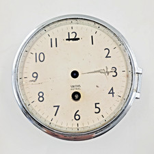 SMITHS ASTRAL SHIP CLOCK - NO MACHIN ONLY BRASS BOX & DIAL