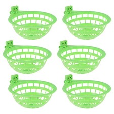 6pcs nids d'oiseau Pigeon Éclosion nid de cage suspendu pour le canari du pignon