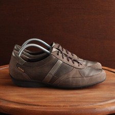 Mobils Mephisto Sneakers Womens SZ 10 Brown Leather Lace Up Comfort Walking Shoe
