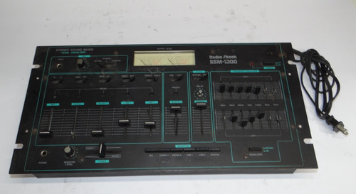 Radio shack ssm 1000 - shack, stereo
