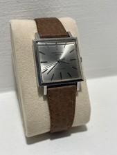 Favre-Leuba Congress – Vintage 1970s Swiss Watch–Cal. 251–31mm TV Square Shape