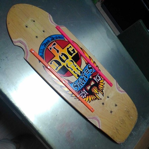Dogtown bulldog vintage deck - vintage,