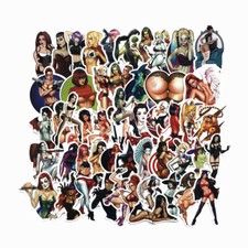 50pcs Sexy Evil Women Stickers