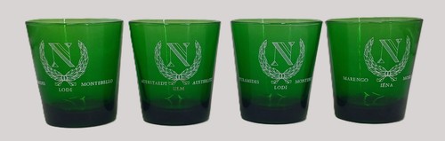 Lot verres vert - de, 4