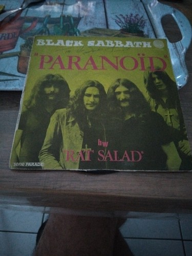 Vinyle 45t black sabbath - vinyle,