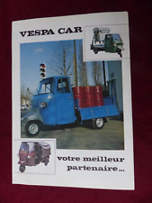 catalogue prospectus VESPA CAR
