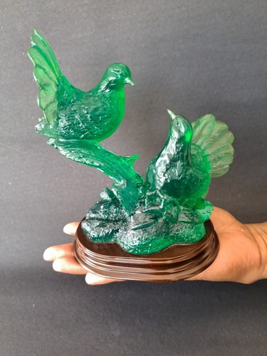 Figurine oiseaux pierre - figurine, de
