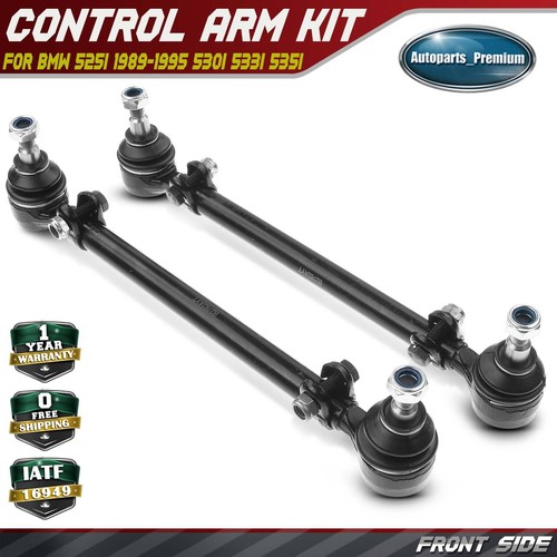 2pcs front steering tie rod - steering,