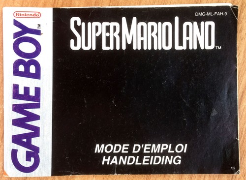 Super mario land notice - land,