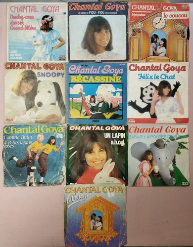 Lot vinyles 45t - 10,