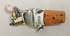 German Porcelain Cork Cap and Humorous Character