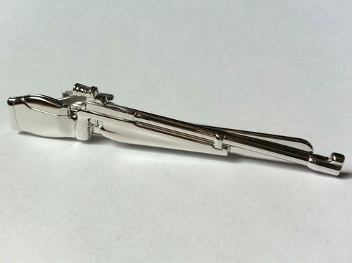 Pince cravate vintage fusil - pince,