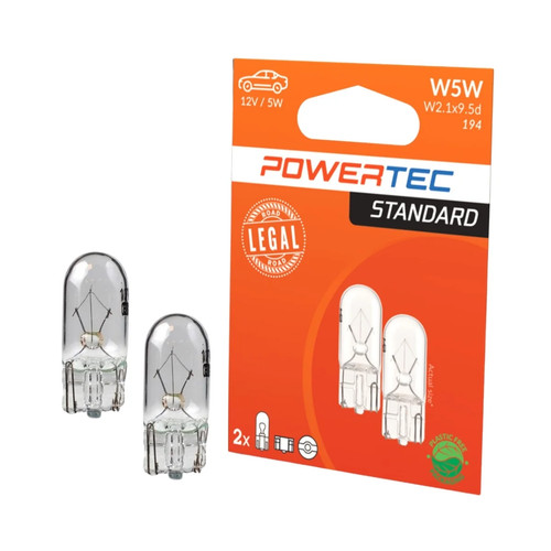 Ampoule halogene 1x9 - w2,1x9,5d, w5w