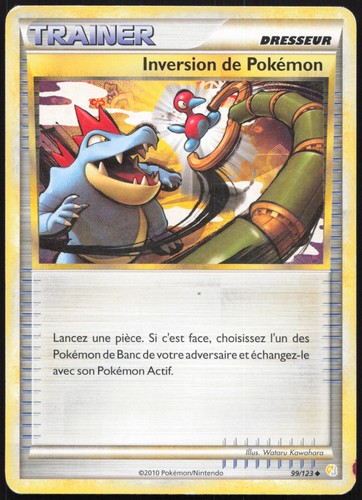 Carte pokémon inversion - carte,
