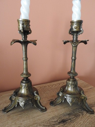 Anciens bougeoirs regule - 2,
