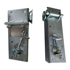 Support de levage inférieur de porte garage 2 pièces, matériel robuste et