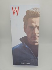 SWTOYS Tony Stark Iron Man 12in Action Figure Male Doll Model FS019 Open Box 