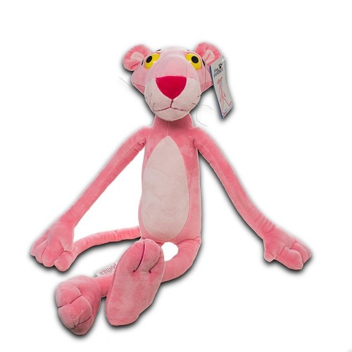 Panthère rose peluche géante - rose,