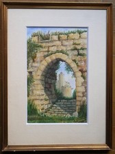 grand tableau aquarelle 