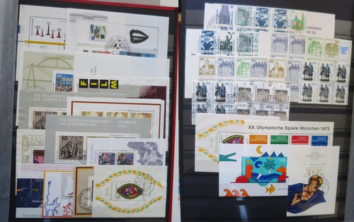 Allemagne collection blocs - , et