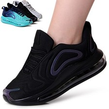 Femmes Plateforme Baskets Semelle Compensée Espadrilles Chaussures Basses Sport