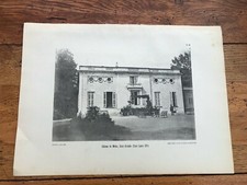  1900s large print - chateau du medoc - saint estephe  . pl 84