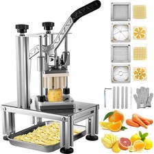 Heavy Duty Kitchen Dicer Vegetable and Fruit Slicer with Stainless Steel Blades