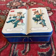 INK CARTRIDGE BOX in the shape of an open book C 1980 France B RARE CONDITION!