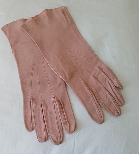 Gants ancien cuir rose - , femme
