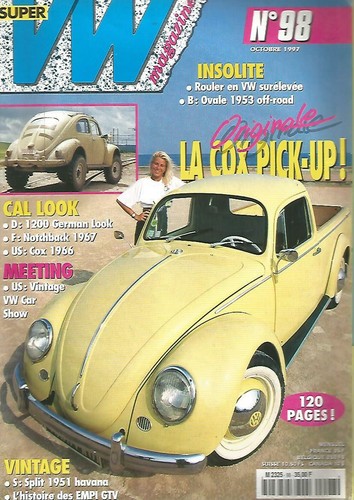 Magazine cox pick - vw, pick-up