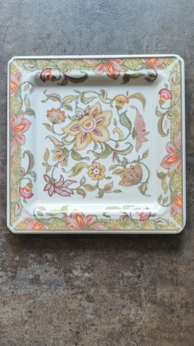 Plat assiette carrée - plat,