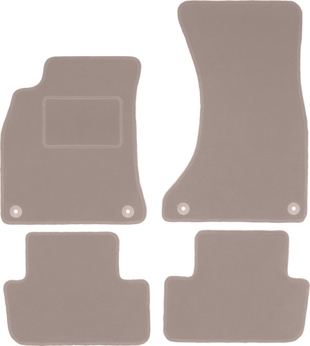 Tapis sol velours beige - velours,